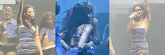 BLACKPINK成员 Jennie 登上东京Summer Sonic压轴 白色内搭移位疑似走光