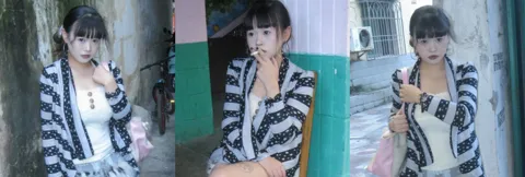 扫街探店 江夏古镇 经济萧条站街女越来越多了 200元超爽吃鸡体验